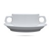 Bulionówka z uszami 320 ml biała porcelana Kaszub Hel LUBIANA