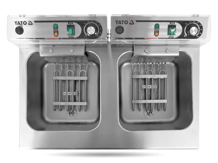 Frytownica 2-komorowa 2 x16 L 5kW YATO