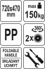 Składany wózek platformowy max 150kg PP YATO