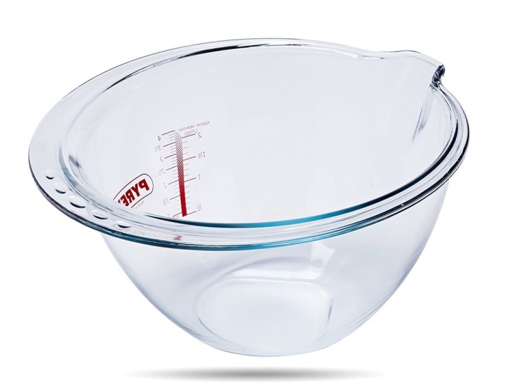 Szklana salaterka miska kuchenna z miarką 4 L  Expert PYREX