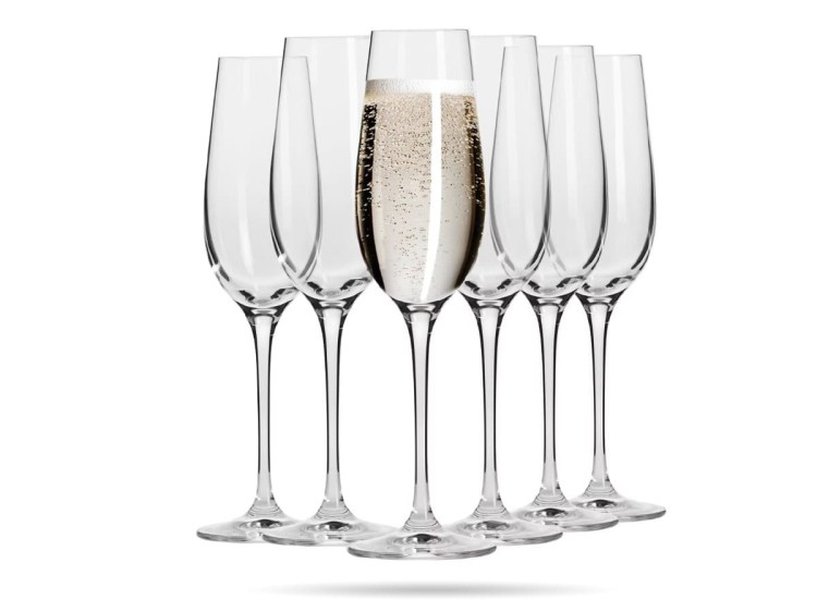 Kieliszki do szampana 200 ml zestaw 6 szt Harmony KROSNO