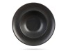 Talerz do pasty risotto Coal 30 cm czarny talerz głęboki porcelana Seasons PORLAND