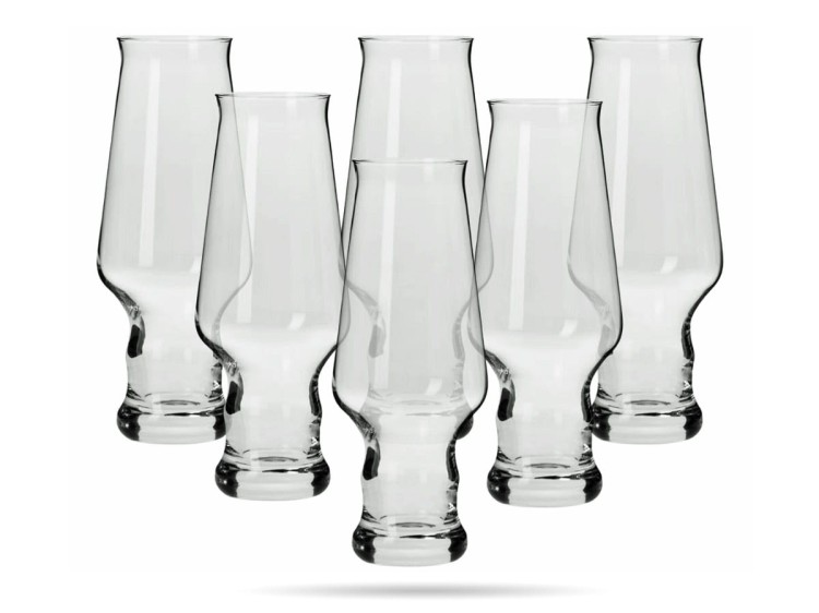 Szklanki do piwa rzemieślniczego 400 ml zestaw 6 szt Splendour KROSNO