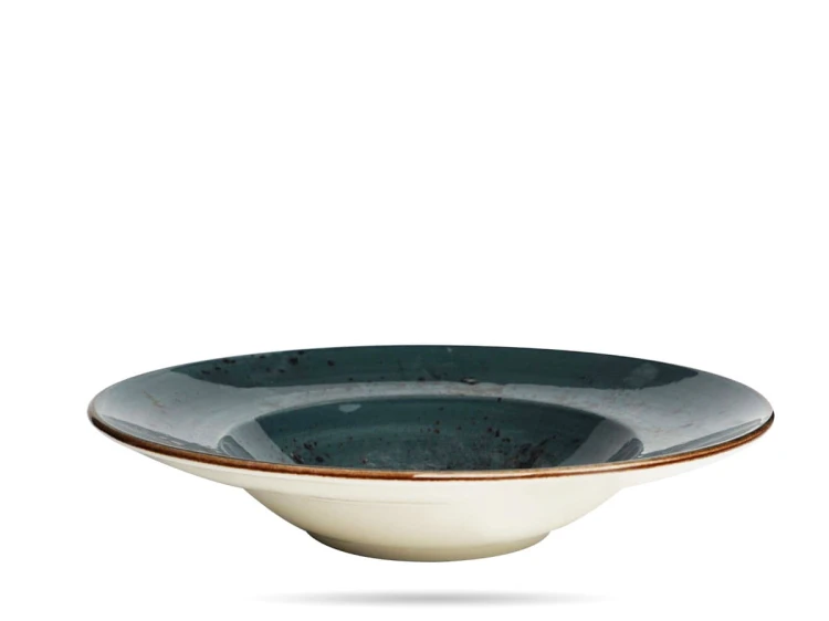Talerz do pasty risotto Arando 27 cm głęboki szary Earth Colours FINE DINE