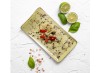 Talerz serwingowy Olive 21,5 x 18 cm zielony Earth Colours porcelana FINE DINE