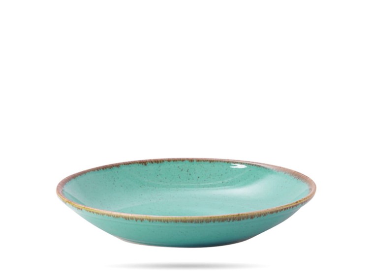 Talerz głęboki coupe Laguna 26 cm turkus Seasons porcelana PORLAND