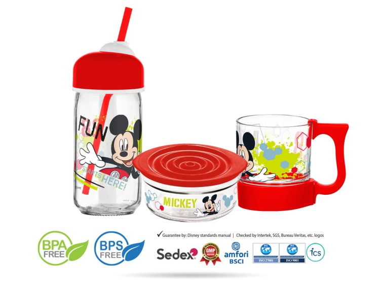 DISNEY Myszka Mickey zestaw TRIO INVICTUS 1928