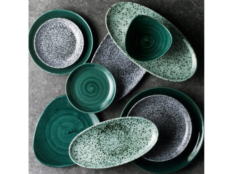 Salaterka Mineral Green 426 ml 18 cm porcelana CHURCHILL