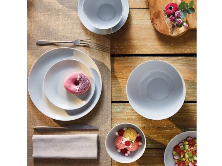 Salaterka 14,5 cm 750 ml szara Granit Diwali LUMINARC