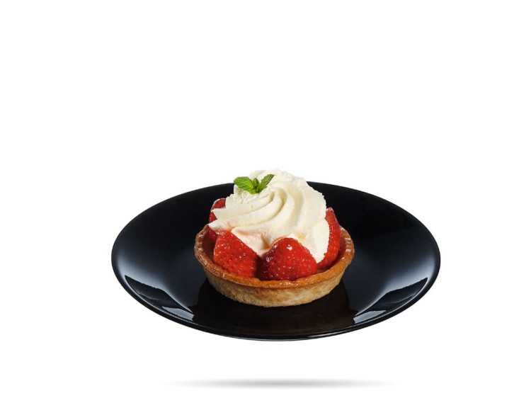 Serwis obiadowy dla 6 osób 18 el czarny Zelie ARCOPAL