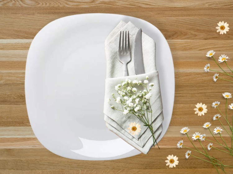 Talerz deserowy Parma  20 cm biały BORMIOLI ROCCO