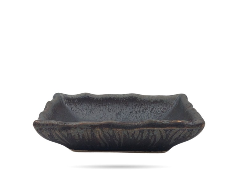 Naczynie na dipy 9x6 cm Moku Hematyt KERA CERAMIKA