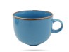 Filiżanka ze spodkiem 250 ml Rustic Niebieska ALUMINA PORCELANA BOGUCICE
