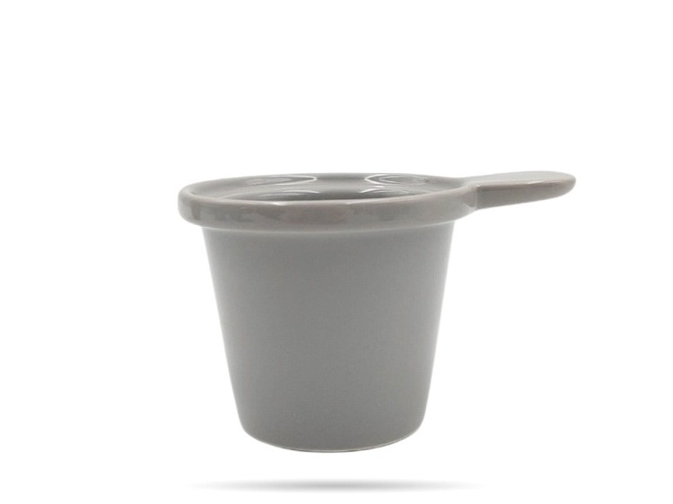 Kubek z pokrywką 400 ml zaparzacz Cottage Grey Alumina PORCELANA BOGUCICE