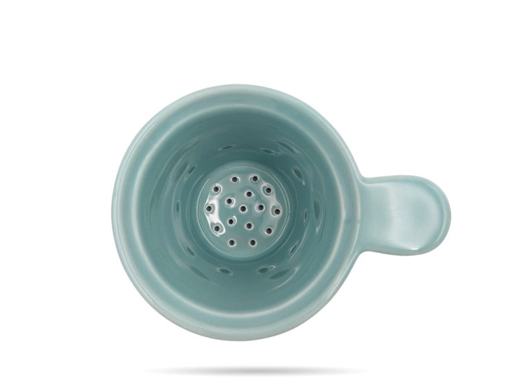 Kubek z pokrywką 400 ml zaparzacz Cottage Tiffany Alumina PORCELANA BOGUCICE