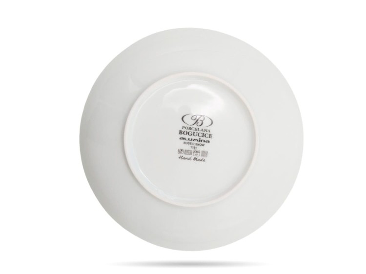 Talerz głęboki coup 20 cm Rustic Snow biały Alumina PORCELANA BOGUCICE