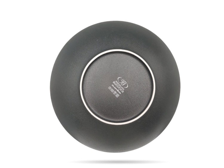 Talerz głęboki coupe 28 cm Terrea Black PORCELANA BOGUCICE