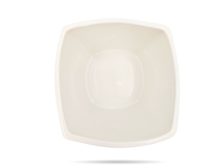 Wysoka salaterka na przekąski 850 ml kwadratowa porcelana Bologna ARCOROC