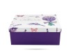 Filiżanki ze spodkami lawenda Violet 250 ml 2 szt prezent porcelana DUO