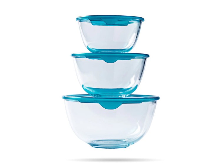 Salaterka z pokrywką Cook & Enjoy 17 cm 1,1 L szkło żaroodporne PYREX