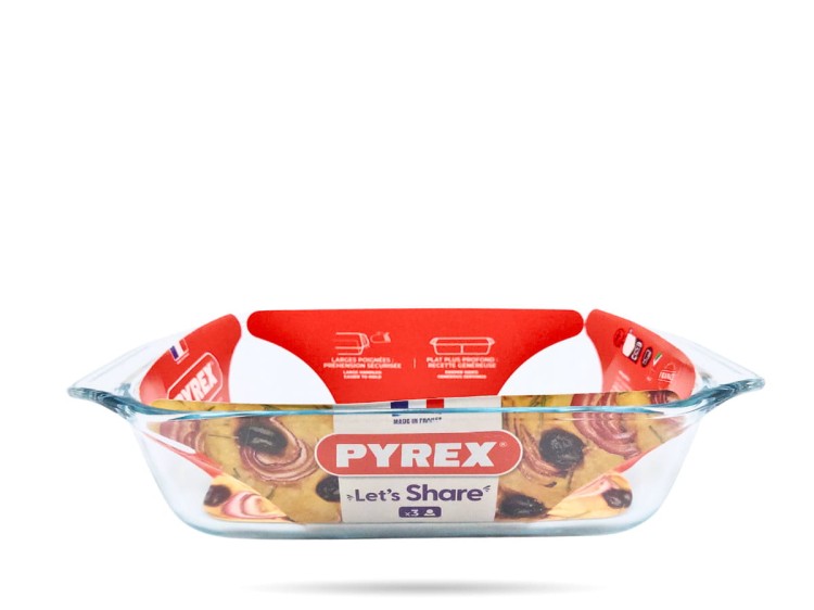 Szklane naczynie żaroodporne 27 x 17 cm 1,4 L Let’s Share PYREX