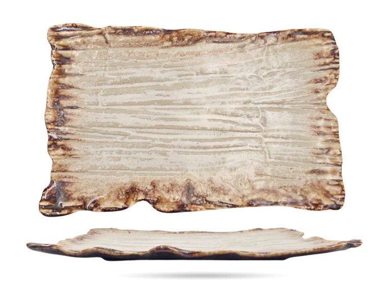 Półmisek talerz Sushi 30 x 18 cm Moku Dolomit KERA CERAMIKA