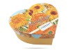 Kubki w sercu Van Gogh Słoneczniki 300 ml 2 szt porcelana na prezent CARMANI