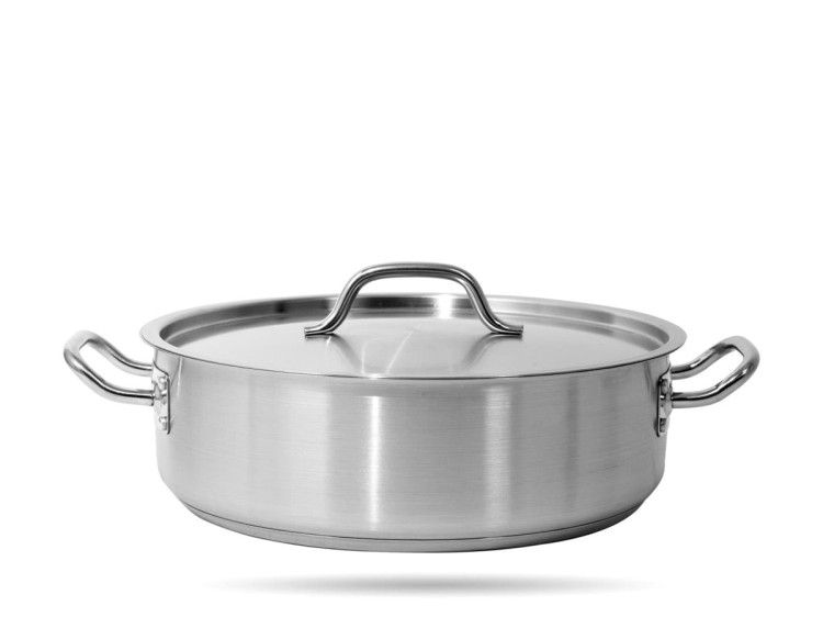 Garnek niski gastronomiczny z pokrywą 11,2 L YATO