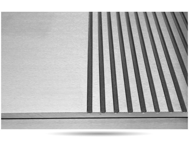 Płyta grillowa płaska 1/3 ryflowana 3,0 kW YATO