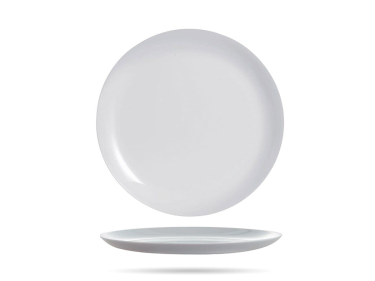 Serwis obiadowy z dużą salaterką 6 os 19 el szary Diwali LUMINARC