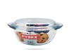 Szklane naczynie żaroodporne z pokrywą średnica 18 cm 1,3 L PYREX