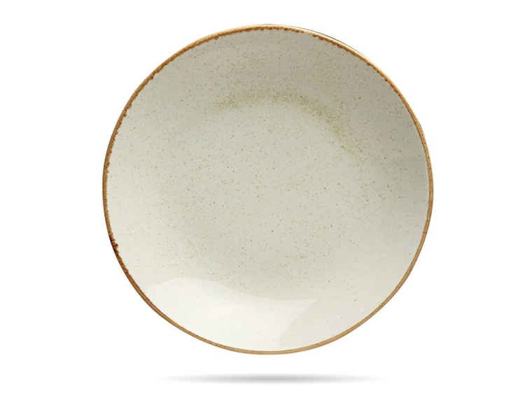 Talerz głęboki coupe Sand Seasons 26 cm kremowy porcelana PORLAND