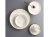 Salaterka stożkowa Sand Seasons 400 ml kremowa porcelana PORLAND
