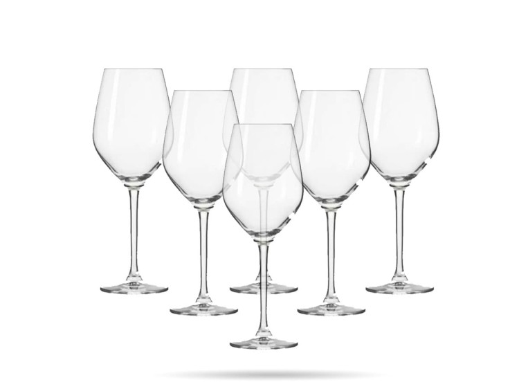 6 Kieliszków do cz/wina 300 ml SPLENDOUR Krosno