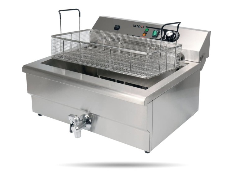 Smażalnik z kranikiem 35L 6 kW YATO