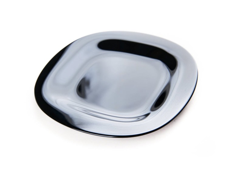 Serwis obiadowy dla 6 osób 18 elementów czarny Carine LUMINARC