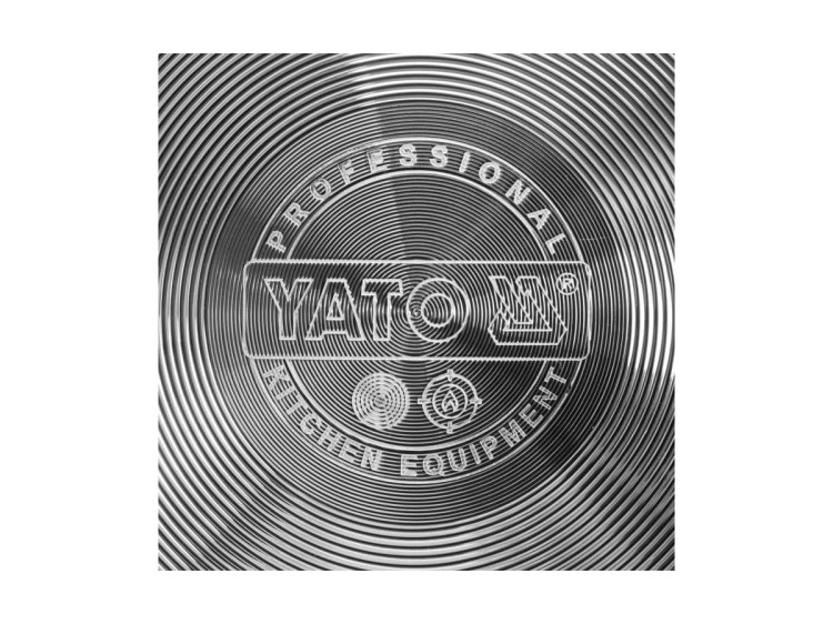 Aluminiowa patelnia do naleśników 26cm Teflon YATO