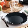Talerz obiadowy 25 cm czarny Zelie ARCOPAL