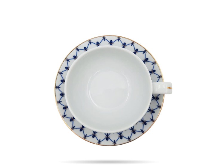 Tea for one filiżanka z czajniczkiem Swietłana PORCELANA BOGUCICE