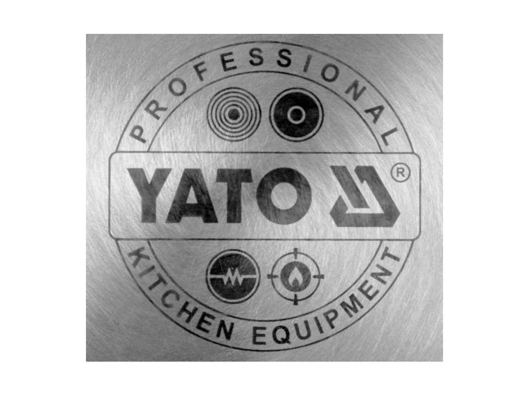 Garnek gastronomiczny z pokrywą 32 L 40x26 cm YATO