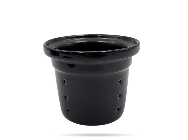 Kubek na prezent zaparzacz pokrywka 300 ml Zodiak Black PORCELANA BOGUCICE