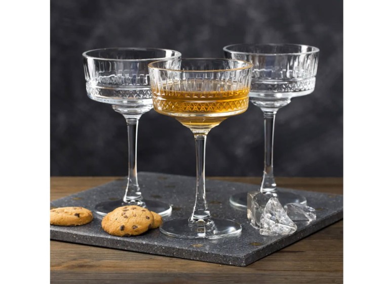 6 Kieliszów do szampana 260 ml Elysia PASABAHCE