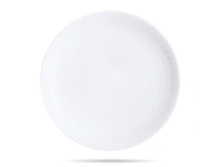 Serwis obiadowy z dużą salaterką 6 os 19 el biały Pampille White LUMINARC