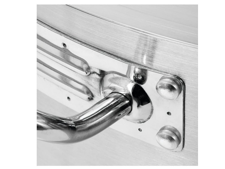 Garnek gastronomiczny 58 L 50 x 30 cm niski stal YATO GASTRO