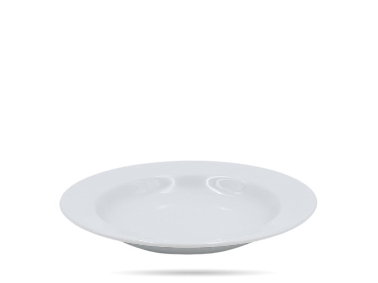 Talerz głęboki 22,5 cm biała porcelana Kaszub Hel LUBIANA