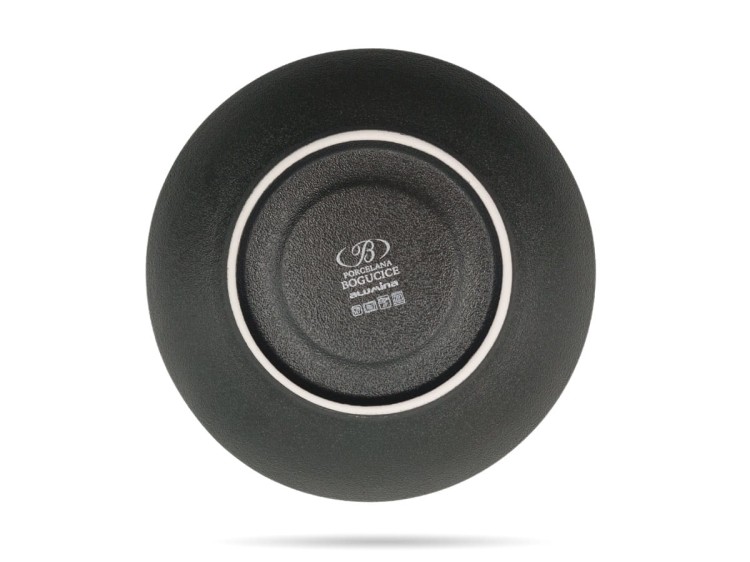 Filiżanka ze spodkiem 300 ml Terrea Black Alumina PORCELANA BOGUCICE