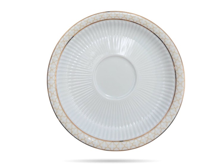 Filiżanki ze spodkami 200 ml 2 szt Oxia prezent PORCELANA BOGUCICE