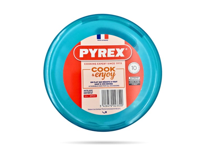 Salaterka z pokrywką Cook & Enjoy 17 cm 1,1 L szkło żaroodporne PYREX