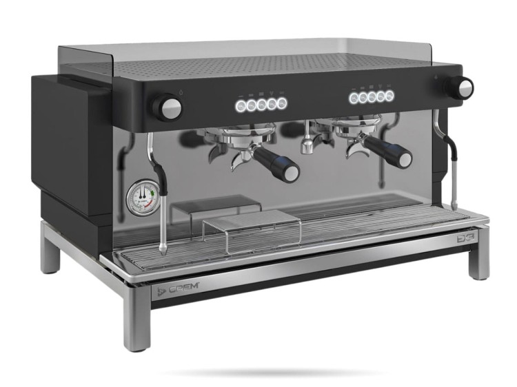 Ekspres do kawy 2 grupowy EX3 czarny 3,35 KW RESTO QUALITY