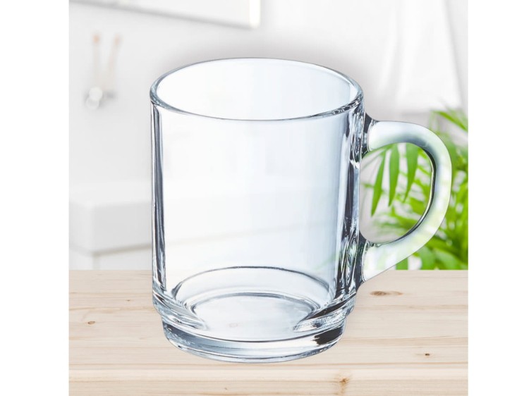 Kubki sztaplowane 250 ml przezroczyste zestaw 6 szt Empilable LUMINARC